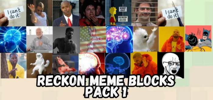 Reckon Meme Blocks Pack 1: Screenshot
