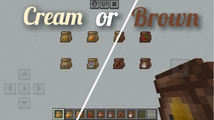 Cream or Brown: Screenshot