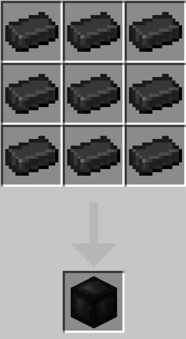 Reinforced Steel Block Recipe