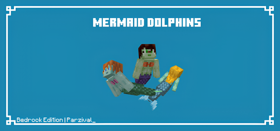 Thumbnail: Mermaid Dolphins | Bedrock Edition