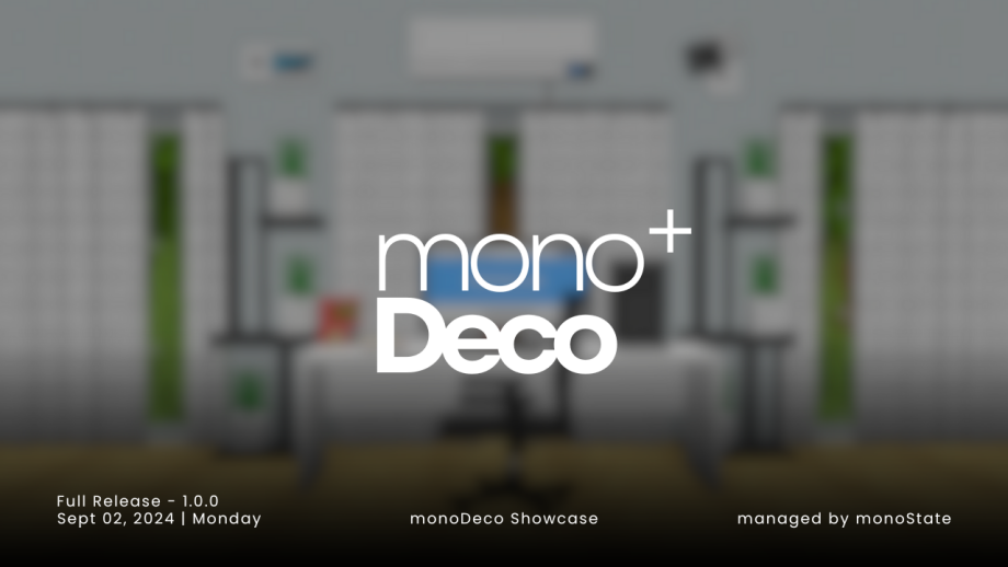 Thumbnail: monoDeco Plus Furniture | 950+ Blocks | v1.0.2