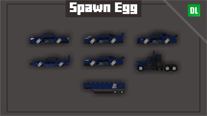 Nascar Spawn Eggs