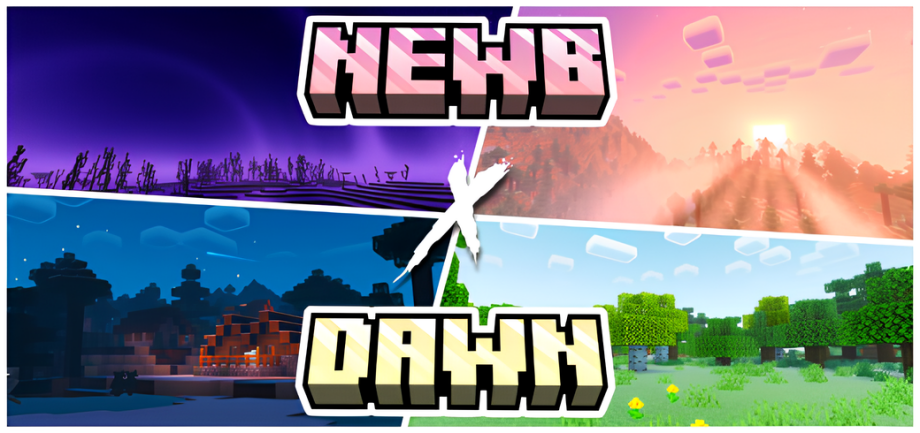 Thumbnail: Newb X Dawn Shader v1.2 | Support RenderDragon (Compatible With 1.21.21+ Apk Patch)