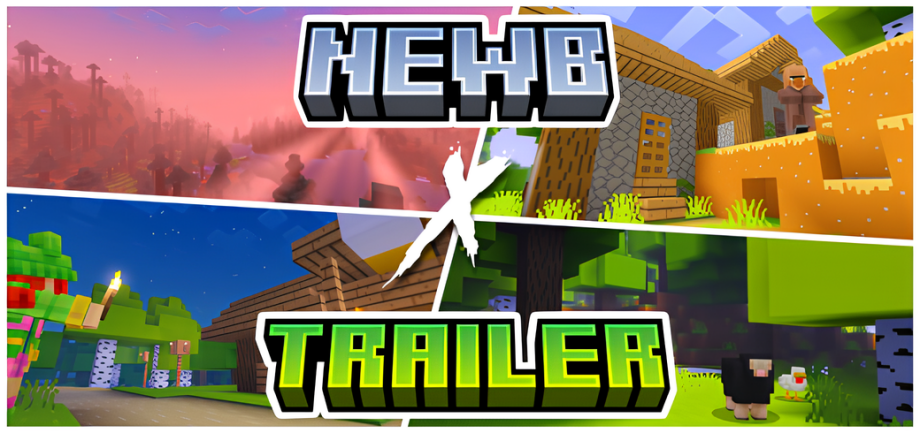 Thumbnail: Newb X Trailer Patch Update v1.14 | Support RenderDragon (Compatible With 1.21.41+ Apk Patch)