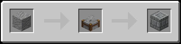 Chiseled Andesite Bricks Recipe (Variant 2)