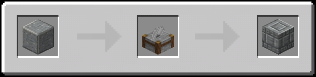 Chiseled Andesite Bricks Recipe (Variant 3)