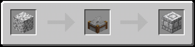 Chiseled Diorite Bricks Recipe (Variant 2)