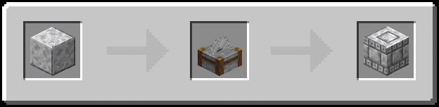 Chiseled Diorite Bricks Recipe (Variant 3)