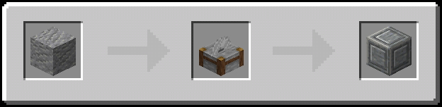 Chiseled Polished Andesite Recipe (Variant 3)