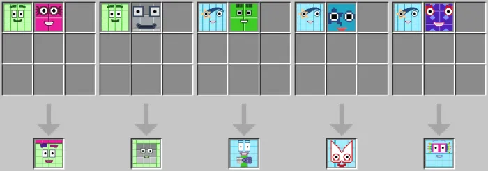 Numberblocks Recipes 12