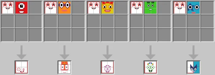 Numberblocks Recipes 5