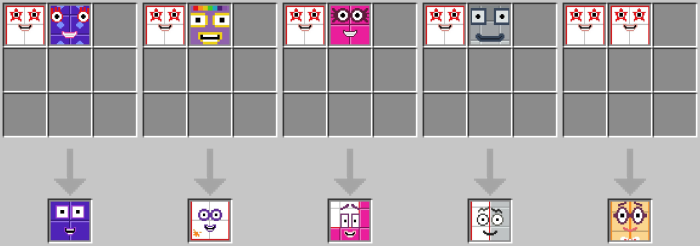 Numberblocks Recipes 6