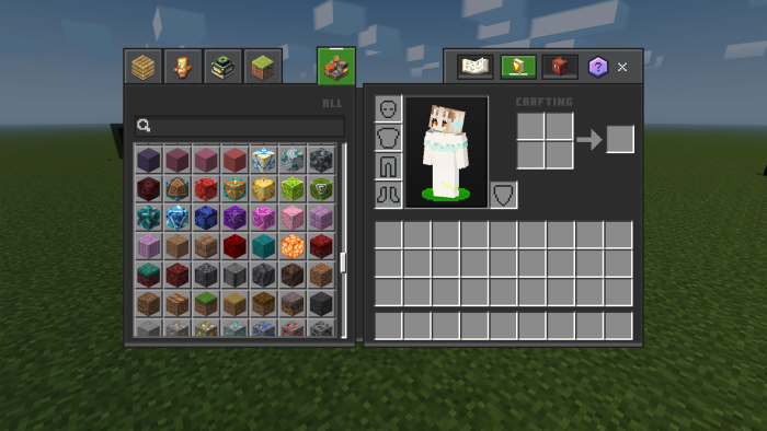 Ore GUI: Inventory Screen