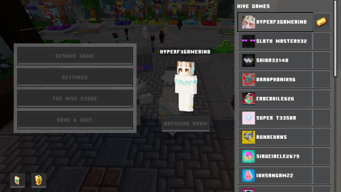 Ore GUI: Pause Screen