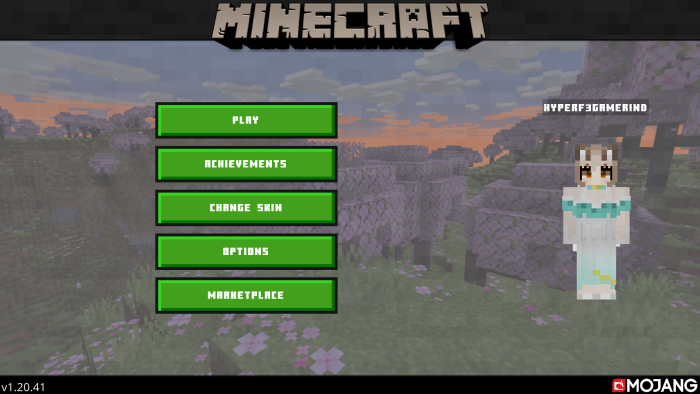 Ore GUI: Start Screen