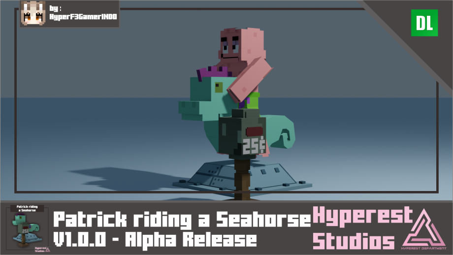 Thumbnail: Patrick riding a Seahorse | v1.0.0 Alpha Release