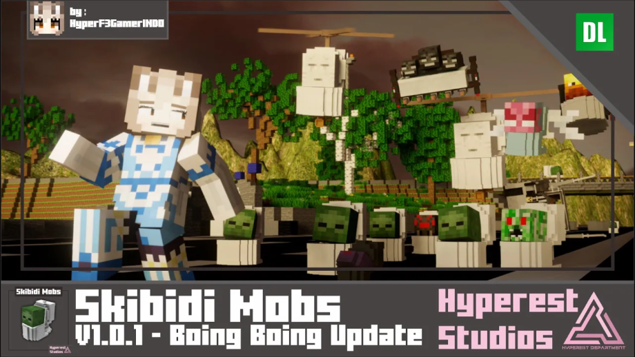 Thumbnail: Skibidi Mobs | v1.0.1 Boing Boing Update