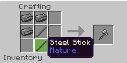 Steel Axe Recipe