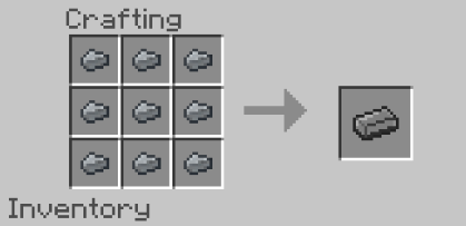 Steel Ingot Recipe from Steel Nuggets