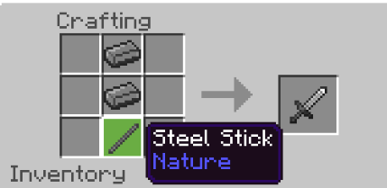 Steel Sword Recipe