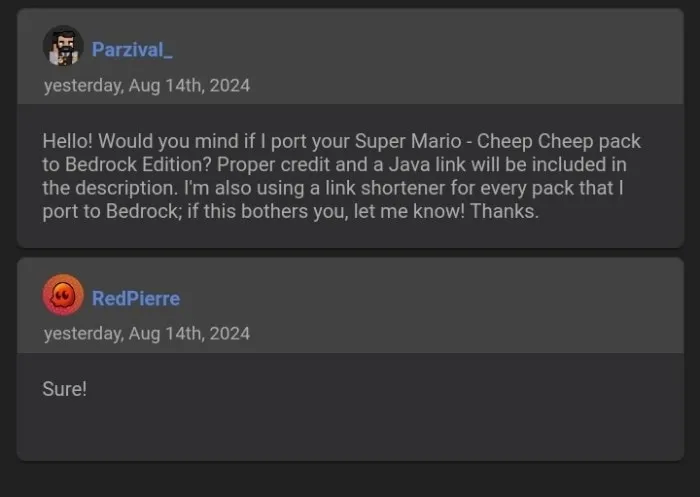 RedPierre's Permission for Parzival_