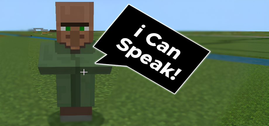 Thumbnail: Talking Villagers - Bedrock Edition