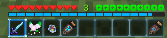 Improved Hotbar: Screenshot