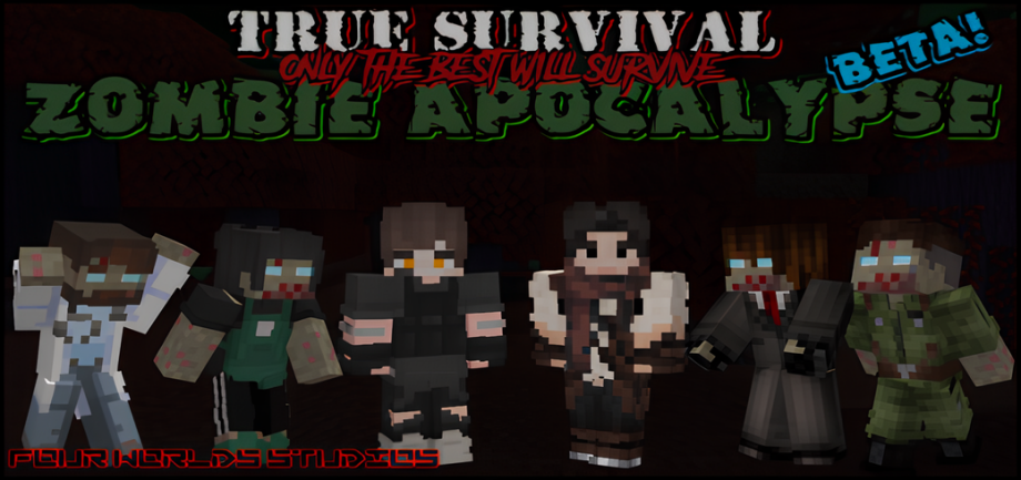 Thumbnail: 🧟True Survival - Zombie Apocalypse🧟(Zombie Chest Plate Update) [V0.9]