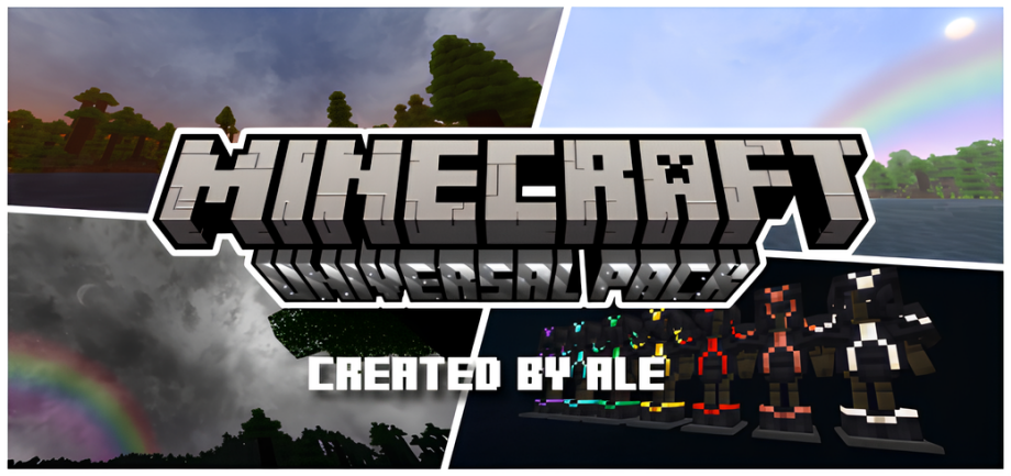 Thumbnail: Universal Pack Renewed | Support RenderDragon (Compatible With Android, iOS, Windows, Switch, PS4, PS5, Xbox One, Xbox Series...)