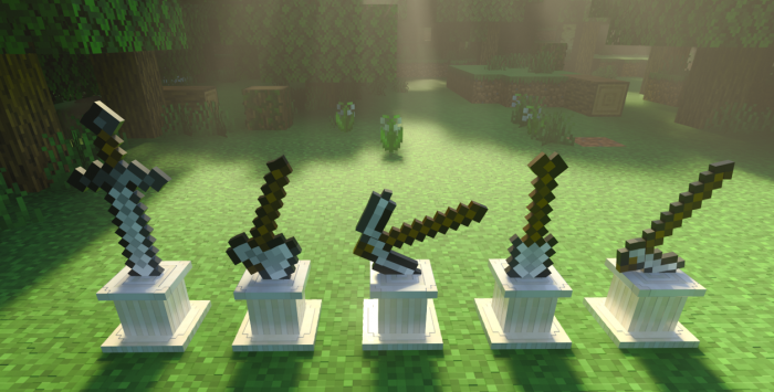 Weapon Pedestals: Screenshot 5