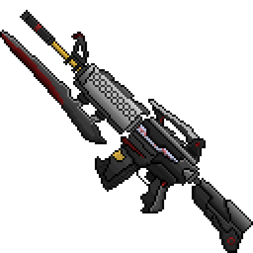 M4A1 Red Knife Beast Prototype Skin Variant 2