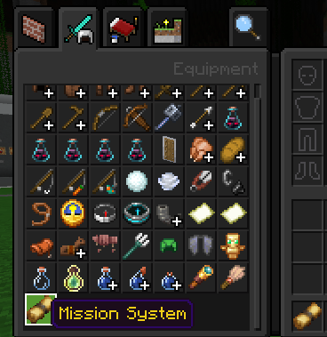 Mission System Item: Screenshot