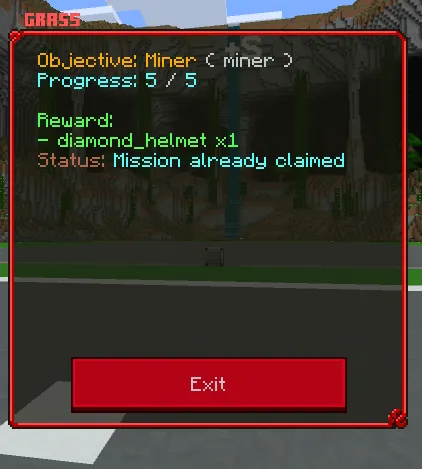 Reward System: Screenshot