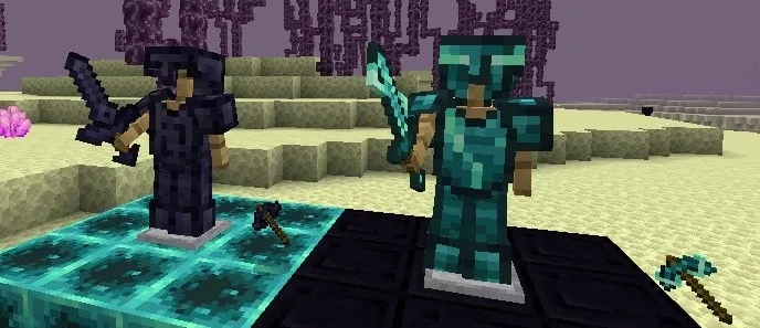 Plasminium and Zapphire Armors: Screenshot