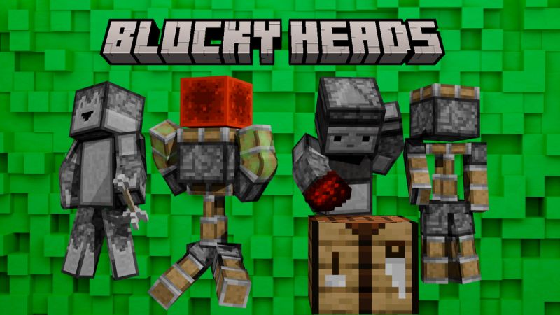 Thumbnail: Blocky Heads Skin Pack