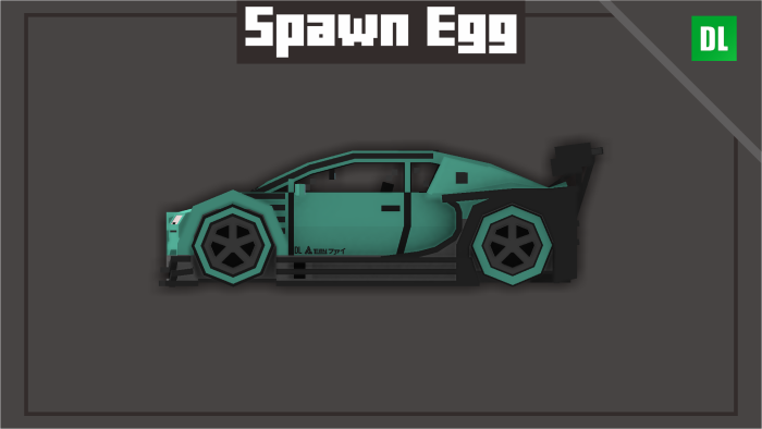 Bugatti Veyron Spawn Egg