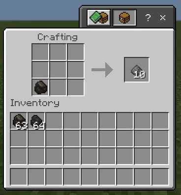 Coal into Gunpowder Recipe (Variant 4)