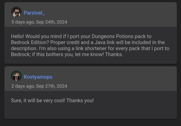 Kostyamops's Permission for Parzival_