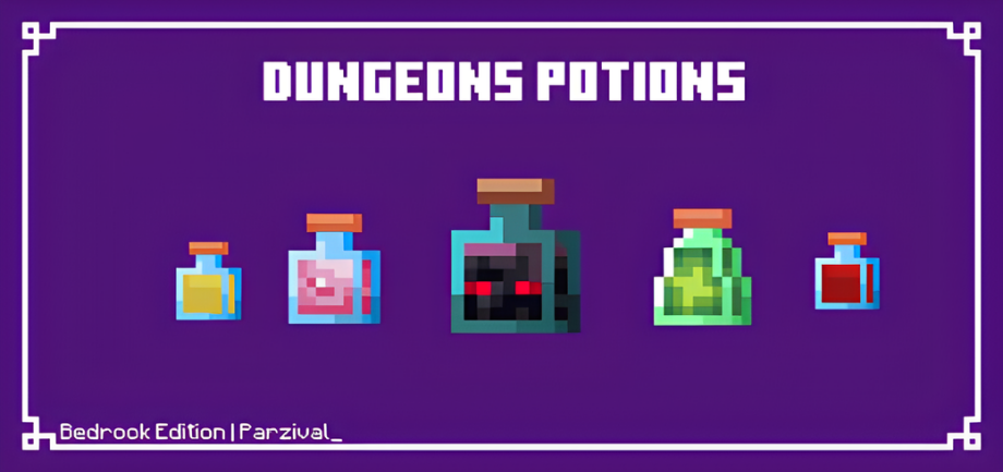 Thumbnail: Dungeons Potions | Bedrock Edition