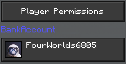 Player Permissions