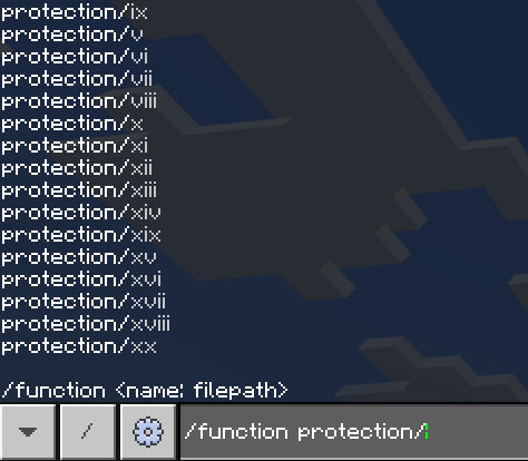 Available Protection Enchantments