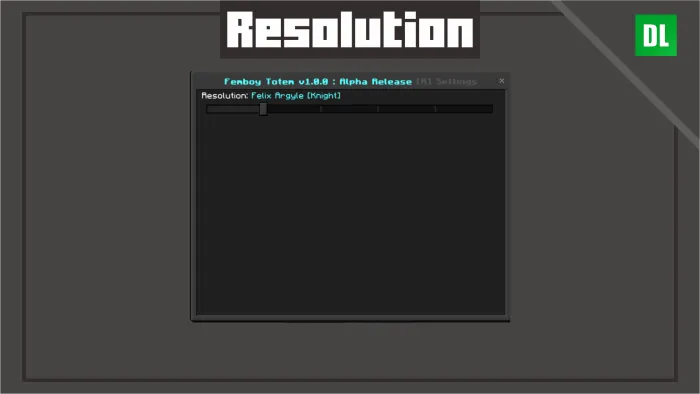 Femboy Totem: Resolutions