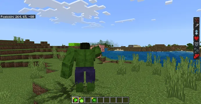 Hulk Grab: Screenshot