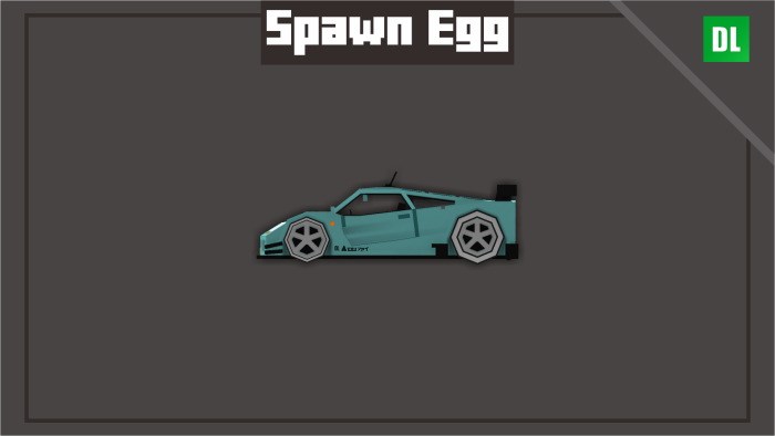 McLaren F1 Spawn Egg