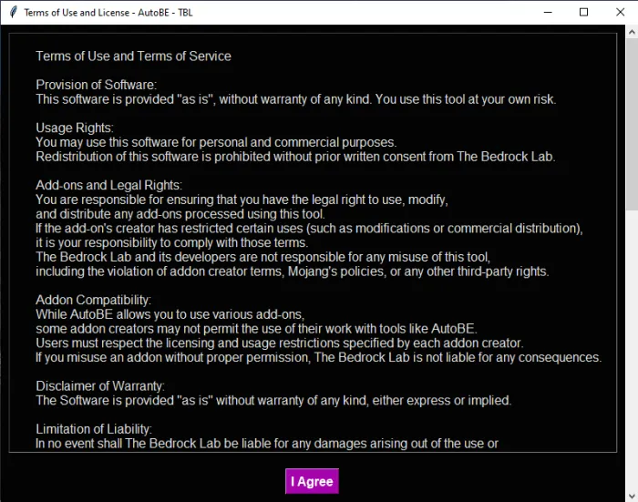 AutoBE - A Modpack Tool: Screenshot 1