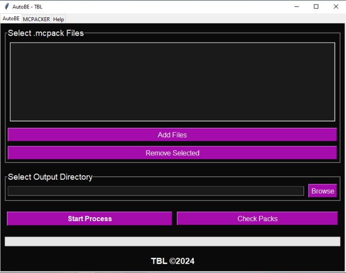 AutoBE - A Modpack Tool: Screenshot 2