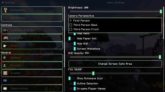 Clean UI (Green): Screenshot 7