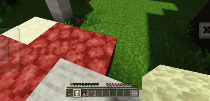 Minecraft, but you can't touch Grass, Netherrack, and End Stone: Screenshot 1