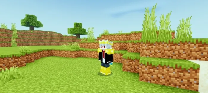 Golden Minimal Armor: Screenshot