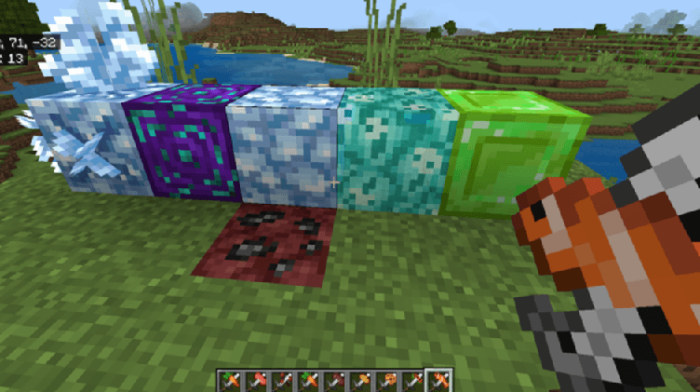 Fixed Ore Blocks: Screenshot